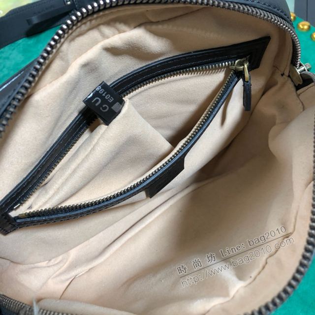 Gucci包 古馳女包 523380紅色 Marmont系列腰包 多功能胸包 Gucci手包 Gucci單肩包  gudj1159
